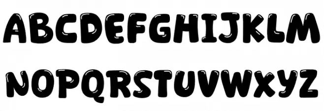 Sendcat Schriftart Groß