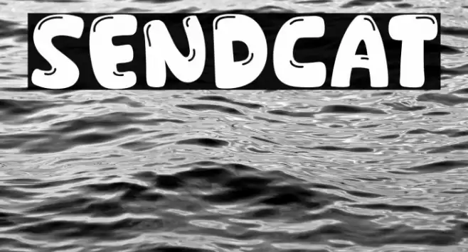 Sendcat Font examples