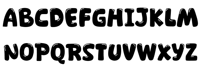 Sendcat Font LOWERCASE