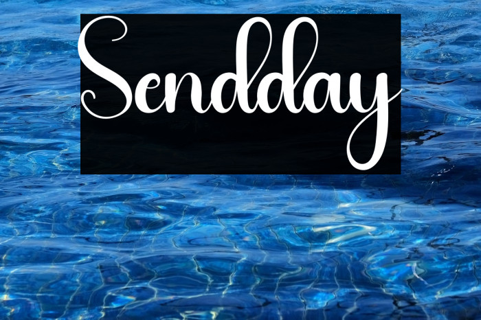 Sendday Example 3