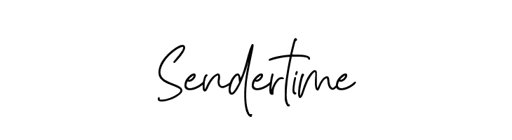 Sendertime  Fuentes Gratis Descargar