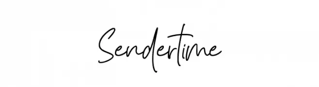 Sendertime  नि: शुल्क फ़ॉन्ट्स डाउनलोड