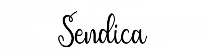 Sendica  Скачать бесплатные шрифты
