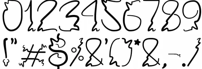 Sendy Font OTHER CHARS