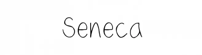 Seneca  Fuentes Gratis Descargar