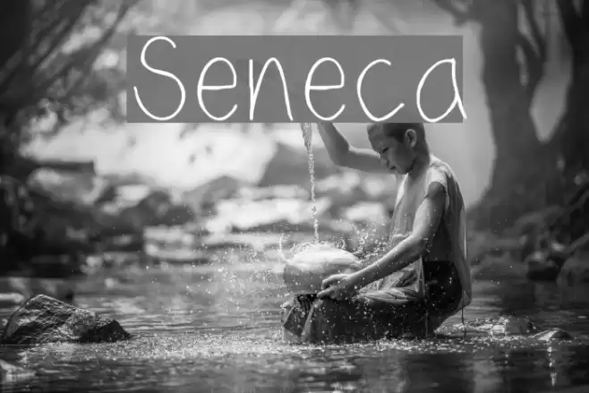 Seneca Font examples