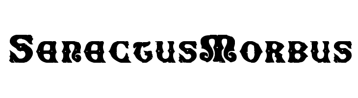 SenectusMorbus  免费字体下载
