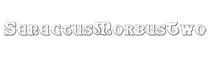 SenectusMorbusTwo Font