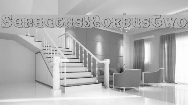 SenectusMorbusTwo Font examples