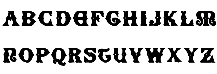 SenectusMorbus Font LOWERCASE