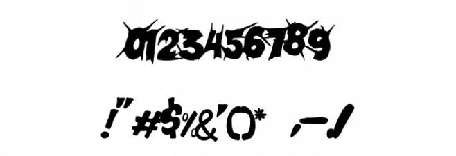 SengatzRegular Font OTHER CHARS