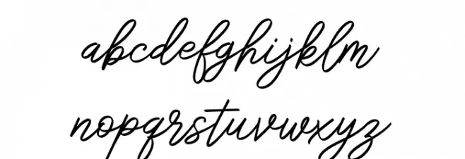 SengkalingDemo-Script Caratteri MINUSCOLO