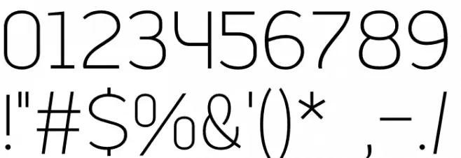 Sengoa Font OTHER CHARS