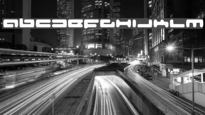 Senior Service Font examples