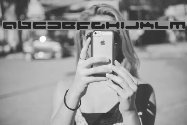 Senior Service Font examples