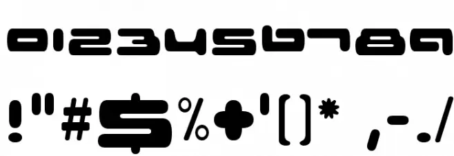 SeniorService-Regular Font OTHER CHARS