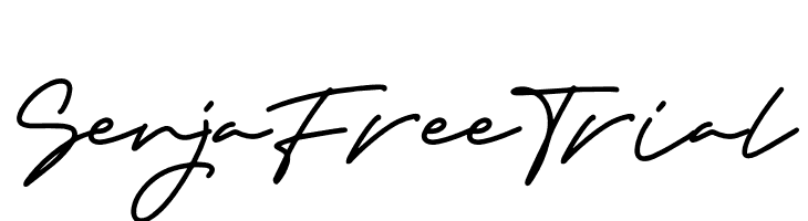 Senja Free Trial  Frei Schriftart Herunterladen