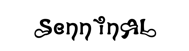 SenninAL  font caratteri gratis