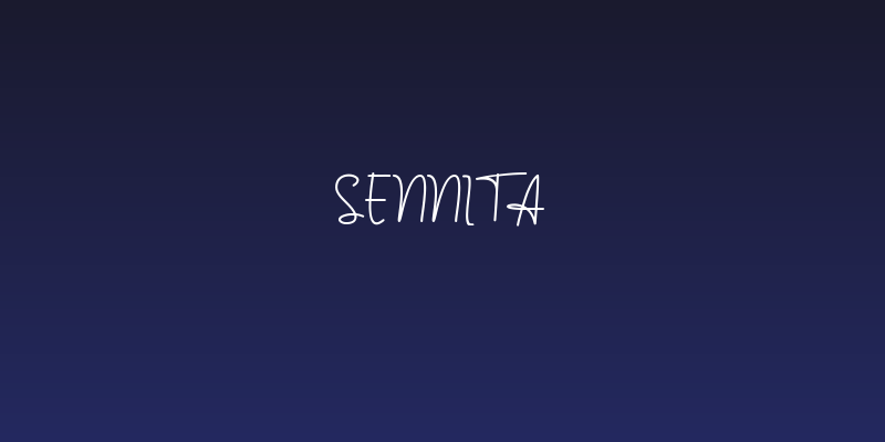 Sennita Social Header