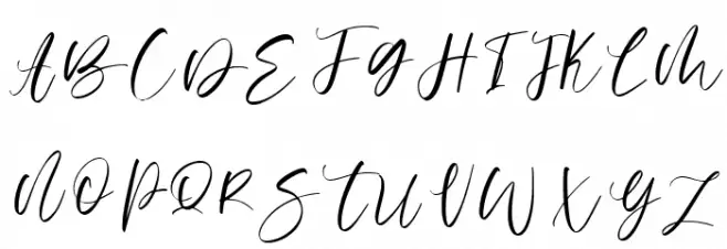 Senopathi Free Personal Use フォント 大文字