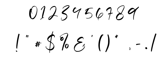 Senopathi Font OTHER CHARS