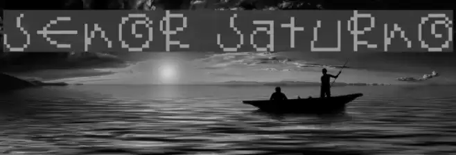 Senor Saturno Font examples