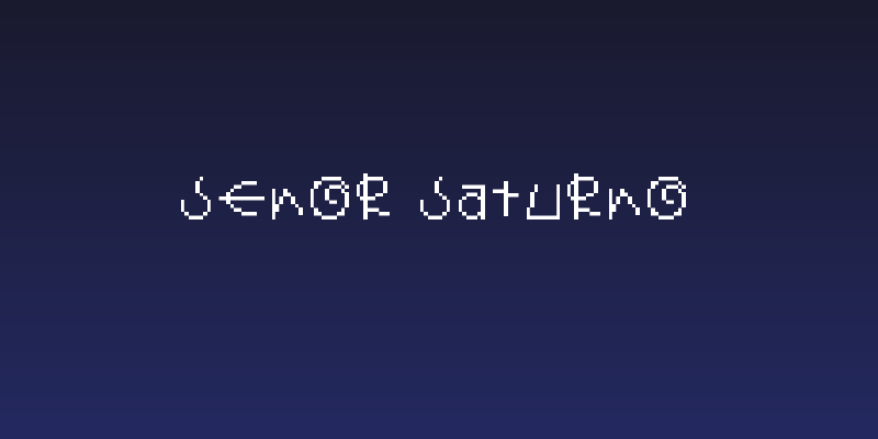 Senor Saturno Social Header