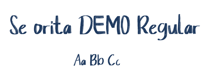 Senorita DEMO Regular Font Preview