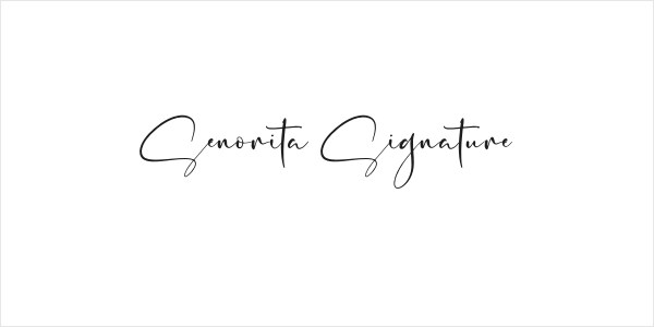Senorita Signature Logo