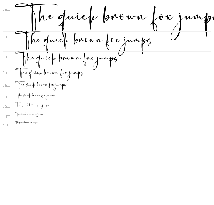 Senorita Signature Waterfall