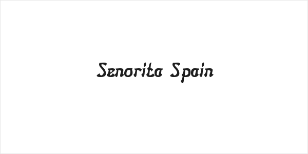 Senorita Spain Logo