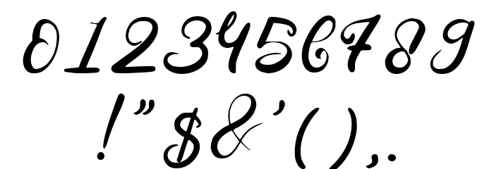 Senoritta Font OTHER CHARS