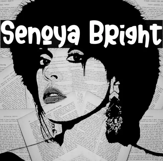 Senoya Bright Font examples