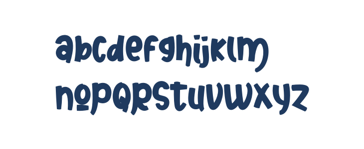 Senoya Bright Lowercase