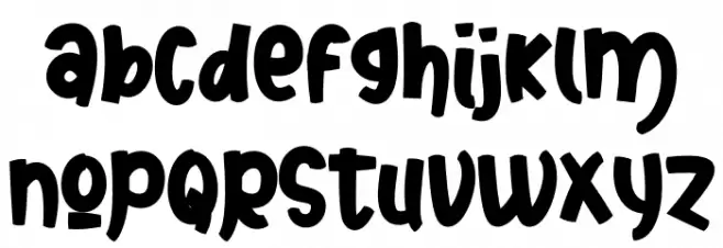 Senoya Bright फ़ॉन्ट लोअरकेस