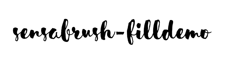 SensaBrush-FillDemo  baixar fontes gratis