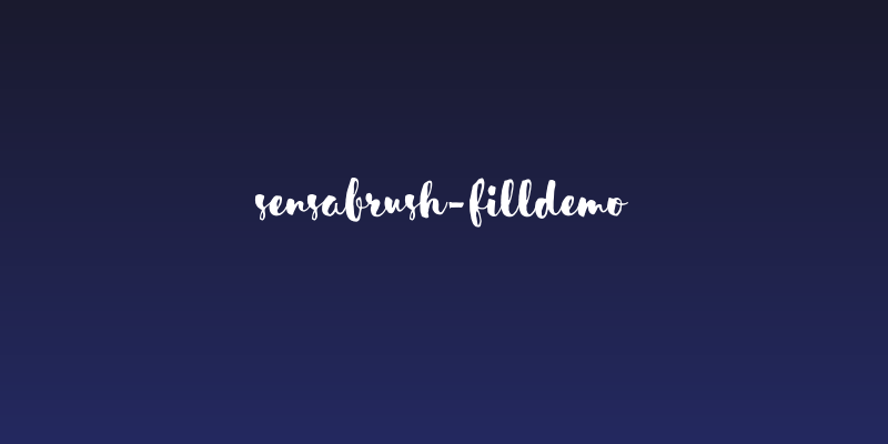 SensaBrush-FillDemo Social Header