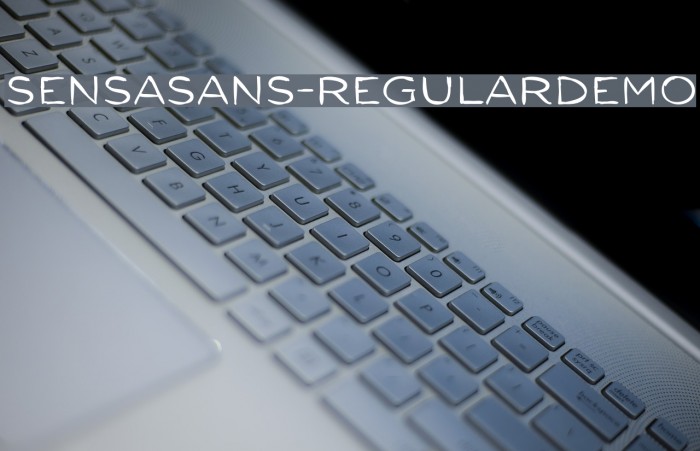 SensaSans-RegularDemo Font examples