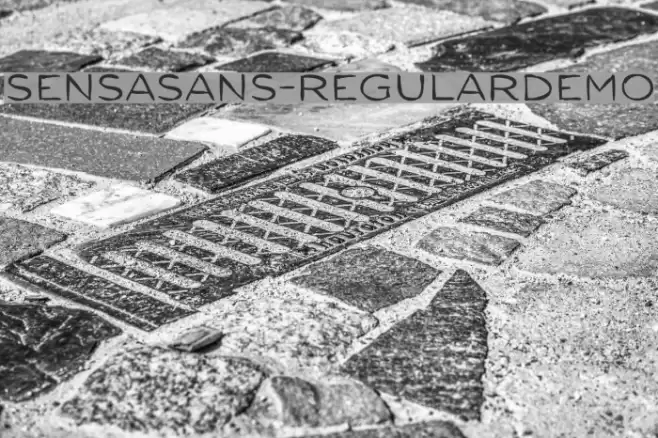 SensaSans-RegularDemo フォント examples