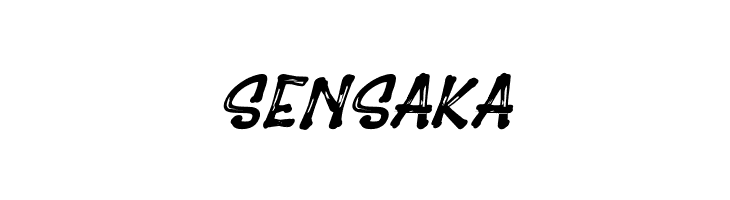 Sensaka  नि: शुल्क फ़ॉन्ट्स डाउनलोड