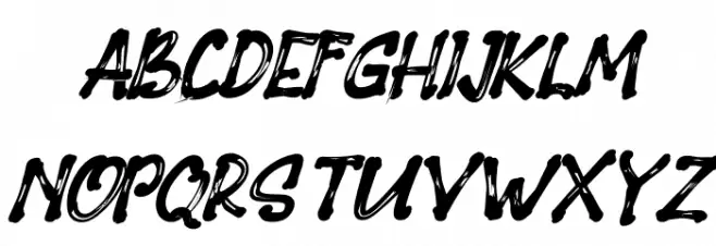 Sensaka Schriftart Groß