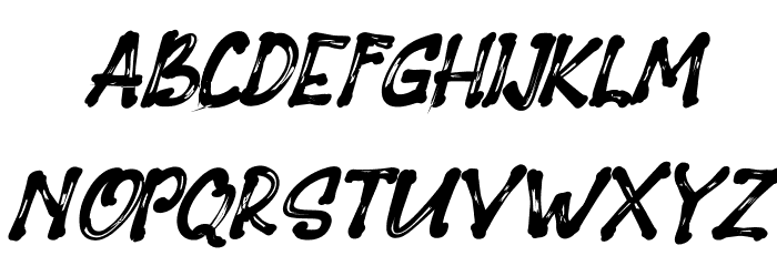 Sensaka Font LOWERCASE