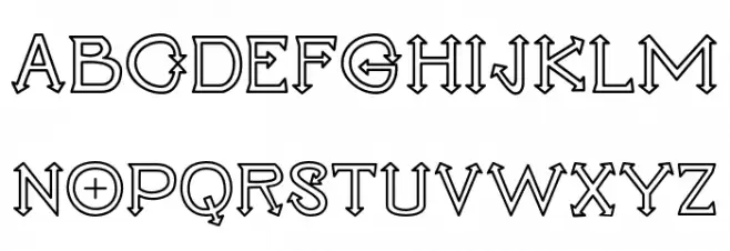 Sensan Regular Schriftart Groß