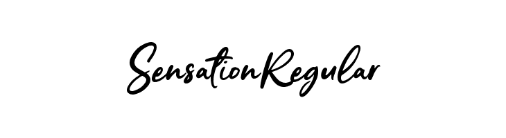 Sensation Regular  لخطوط تنزيل