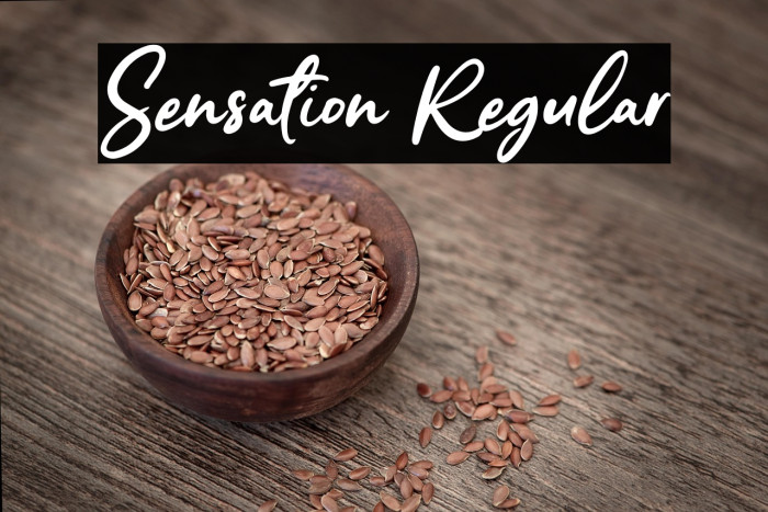 Sensation Regular Example 1