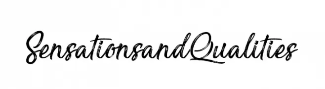 Sensations and Qualities  Descarca Fonturi Gratis