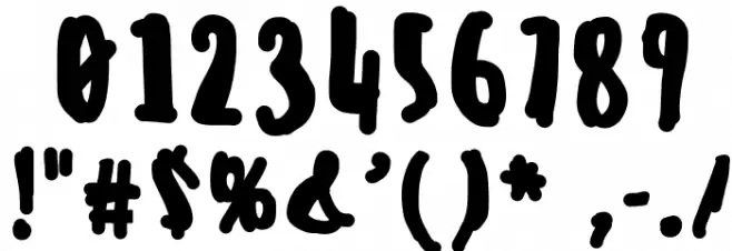 Sensei Medium Font OTHER CHARS