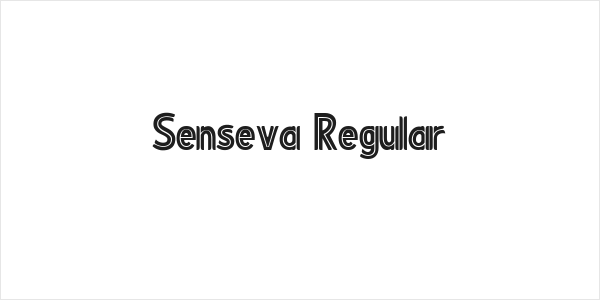 Senseva Regular Logo