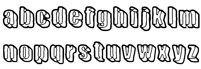 Sensory Cortex Font LOWERCASE