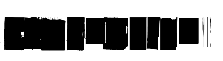Sensuroitu  font caratteri gratis